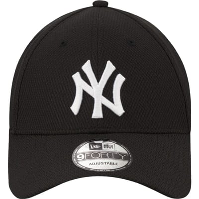 New Era Heren New York Yankees Baseball Cap (Zwart)