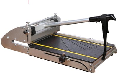 HBM vinylskärare 10 tum – manuell skärare 25 cm, kapar vinyl och PVC upp till 8 mm – exakt kapning utan el