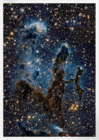 The Eagle Nebula's Pillars Of Creation | Space, Astronomie & Ruimtevaart Poster | A3: 30x40 cm
