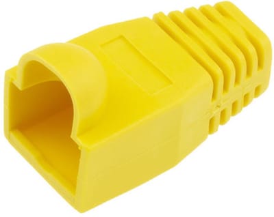 ACT RJ45 gele tule voor 5,5 mm kabel