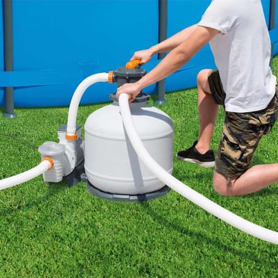 Bestway Zandfilterpomp - Voor opzetzwembaden tot 50.000 liter - 58486