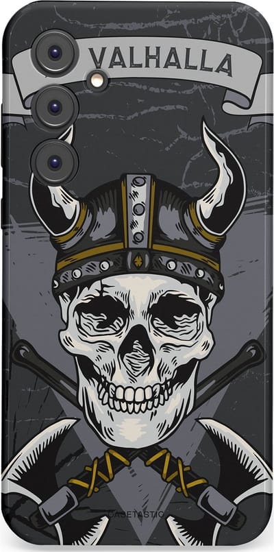 Casetastic Hoesje Geschikt voor Samsung A35 - Stijlvolle Beschermende Duo-layer Case - Valhalla