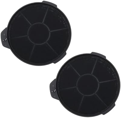 Dailygoods- Afzuigkapfilter - 2 Stuks - Actieve Kool - 144x132x25mm - Compatibel met B&Q/CATA/COOKE & LEWIS - Geurabsorberend - Eenvoudig te installeren - Filter