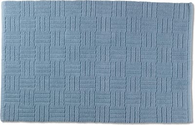 Badmat, Middel, IJs Blauw - Kela | Leana