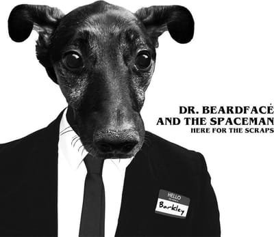 Dr. Beardface And The Space Man - Here For The Scraps (CD)