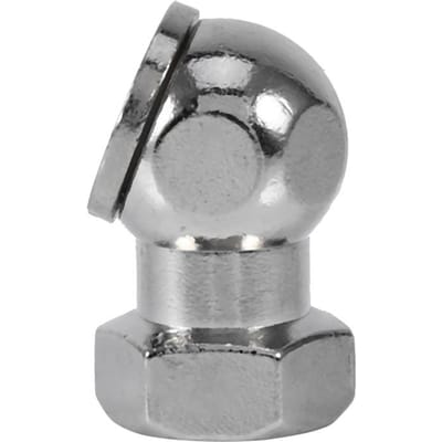 Connecteur de valve de gonflage de pneu de voiture Mandrin à air à bille Clip de pneu Verrouillage gray