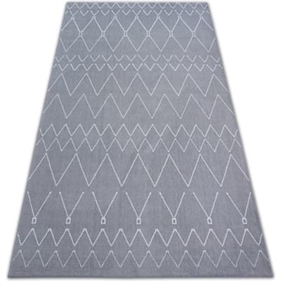 Kleden Rugsx Tapijt SENSE Micro 81249 ZIGZAG , ETNO 80x150 cm