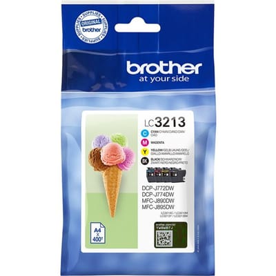 Brother LC-3213VAL inktcartridge Origineel Zwart, Cyaan, Magenta, Geel