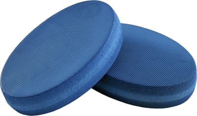 Mambo Max Balance Pads Oval - 37 x 22 x 6 cm - Blauw per paar - evenwicht pads anti-slip