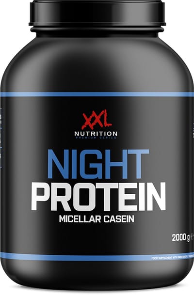 XXL Nutrition - Night Protein - Banaan - Caseïne Eiwitpoeder - 2000 g