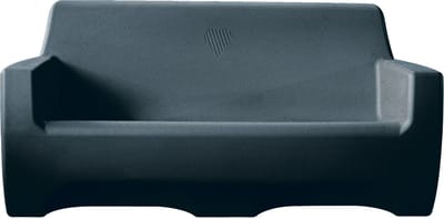 HappySofa Regenbank – 510 liter regenwateropslag + inclusief geïntegreerde pomp + aansluitset – 168 x 83 x 84 cm - kleur: Donkergrijs Graniet – regenton – watervanger – designbank - tuinbank