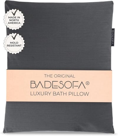 Comfortabel Badkussen - Premium Kwaliteit, Sneldrogend en Wasbaar, Perfect voor Brede Badkuip