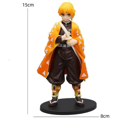 10 stijlen 15cm Demon Slayer Anime Actiefiguren Kamado Tanjirou Nezuko Zenitsu Inosuke Kimetsu No Yaiba Model Leuke Speeltjes voor Verzamelaars