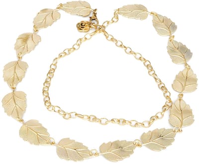 Buikketting, kettingriem, taillekettingriem, zilveren kettingriem, lichaamskettingsieraden voor vrouwen en meisjes
