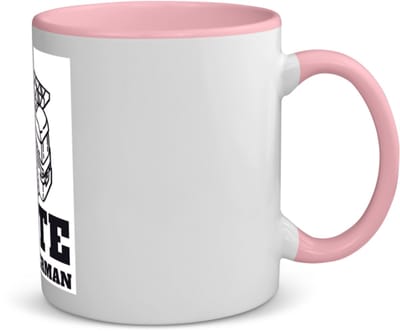 Akyol - beste brandweerman koffiemok - theemok - roze - Beste brandweerman - collega - cadeau - 350 ML inhoud