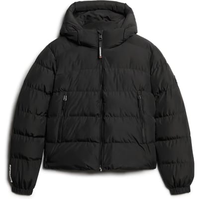 Superdry HOODED SPORTS PUFFER JACKET Dames Jas - Maat S