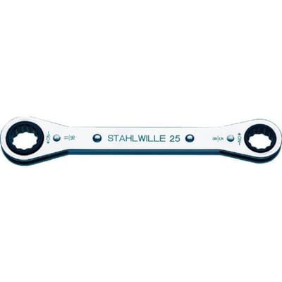 Stahlwille 41564246 25AN 13/16 X 15/16 RATSCHENRINGSCHLUESSEL Dubbele ringsleutelratelset Sleutelbreedte (inch) 13/16 - 15/16