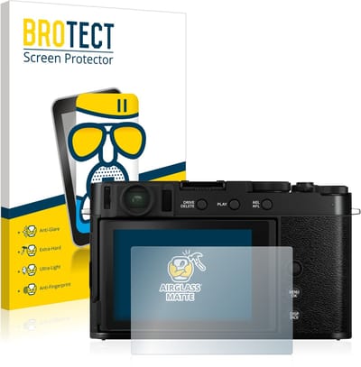 BROTECT - Screenprotector voor Fujifilm X-E4 - Folie Beschermfolie Beschermglas matte
