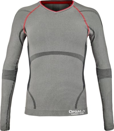 Opsial thermo shirt - Helmer - grijs - maat XXL-3XL