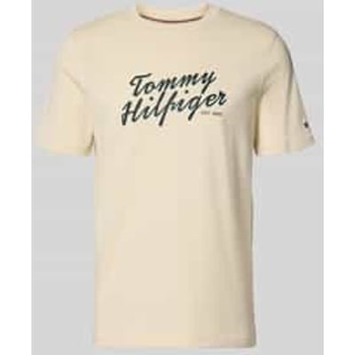 regular fit T-shirt van puur katoen
