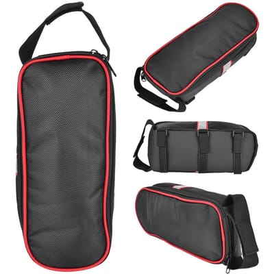 Sacoche de contrôleur pour vélo électrique en tissu Oxford noir, sacs de rangement, accessoire gray