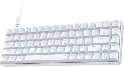 Compact Mechanisch Gaming Toetsenbord met RGB Backlight voor PC en Mac