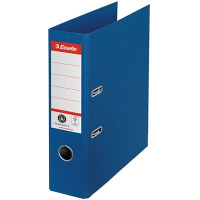 Esselte No. 1 Ordner A4 - Rugbreedte van 75mm - 100% Gerecycled Karton - Blauw