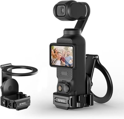 Magnetische Extension Holder voor Osmo Pocket 3 en 4, Koude Schoen Bevestiging, Accessoires voor Stabilisatie en Creatieve Opnames