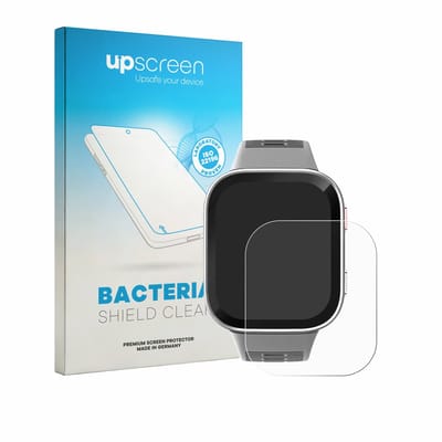 upscreen - Screenprotector voor Amazfit Bip Max - Folie Beschermfolie transparant antibacterieel