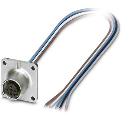 Phoenix Contact 1441655 Sensor/actuator inbouwconnector M12 Aantal polen (sensoren): 5 Bus, inbouw 0.50 m 1 stuk(s)