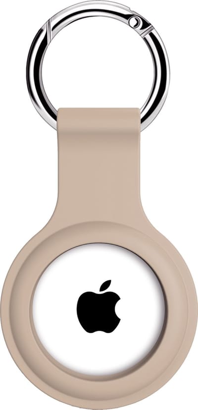Xccess Silicon Airtag Keychain Pink Sand