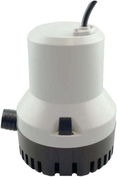 Bilgepomp - Waterpomp Boot - Water Afvoeren - Automatische Werking - 2000 GPH - Zwart