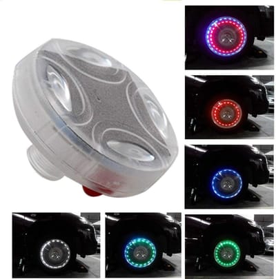 Allecto - Led-lichtsnoer - Gekleurde naafverlichting - Eenvoudig te installeren - 4 modi - Milieuvriendelijk - Geschikt voor auto's - Stroboscooplamp