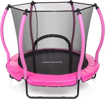 Meteor TRP-70 - Trampolines voor kinderen - 140 cm, roze