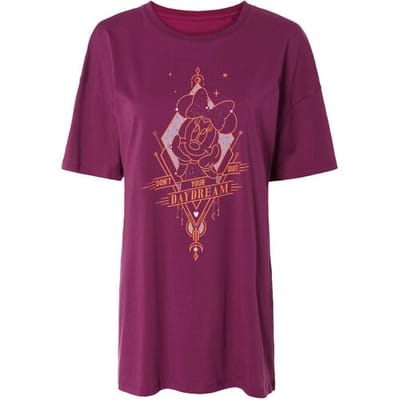 Lidl Dames bigshirt (Bordeauxrood, XS (32/34))