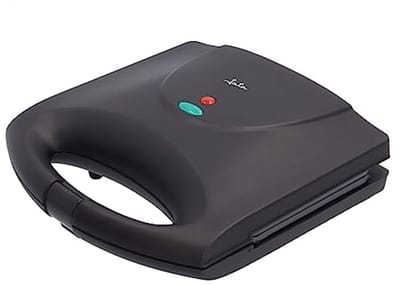 Sandwichmaker - Tosti-ijzer Paninigrill - Snacks Maken - PFOA-vrije Antiaanbaklaag - XXL Formaat - Zwart