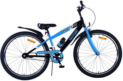 Volare Sportivo Kinderfiets - Jongens - 26 inch - zwart/blauw