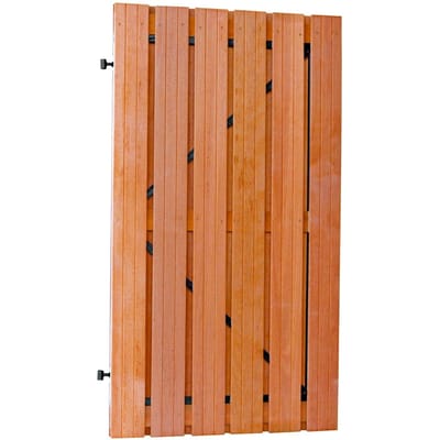 Intergard Hardhouten tuinpoort op poortframe Bangkirai compleet 180x100cm
