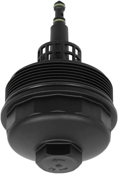 Allecto - Auto Motor Oliefilter Cap Cover - Vervangend onderdeel - Zwart - Hoogwaardige kwaliteit - Duurzaam ontwerp - Geschikt voor E88 E90 E6...