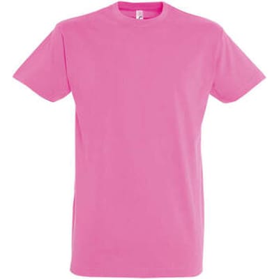 T-shirt Korte Mouw Sols IMPERIAL T-shirt in orchideeënroze - 100% katoen