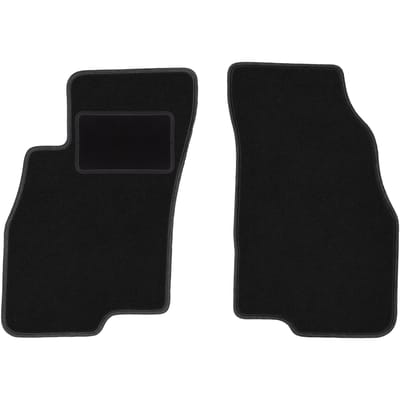 Voormatten zwart voor: Fiat Punto EVO hatchback (2998-2012)