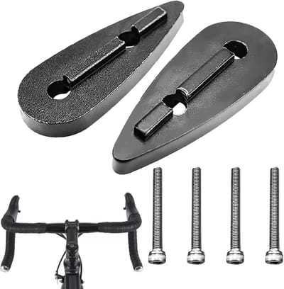 Stuurafstandhouders Fiets - Fietsonderdelen Ringen - Comfortabel Fietsen - Lichtgewicht Koolstofvezel - 5 mm - Zwart