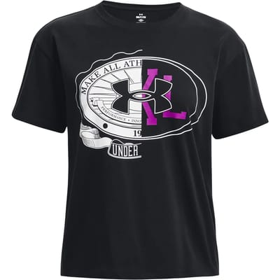 Dames-T-shirt Under Armour Make All Heavyweight