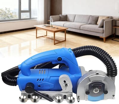 Voegenreiniger - Tegelreiniger - Oude voegen verwijderen - Krachtige 1200W motor - 9000 TPM - Grijs