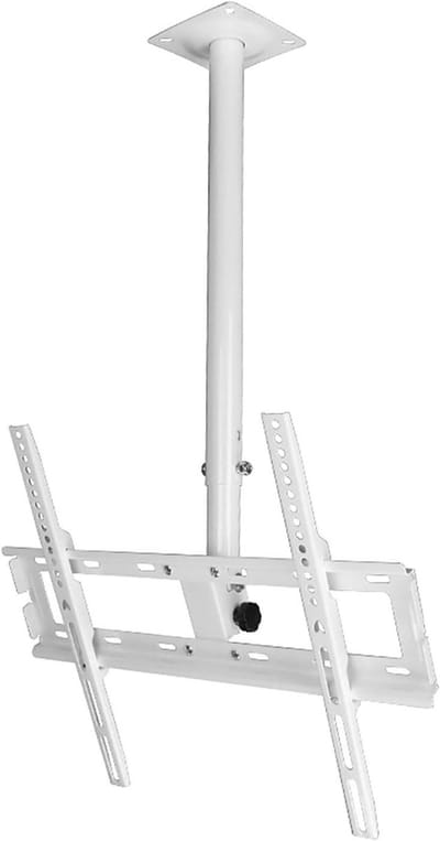 TV Plafondbeugel - TV Ophanging - Ruimte Besparen - 360 Graden Draaibaar - 32-55 Inch - Wit