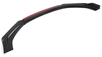 Dailygoods- Spoiler Universeel - Voorbumper Lip - Body Kit - Bescherming - Drietraps Ontwerp - Premium PP Materiaal - Voorbumperlip