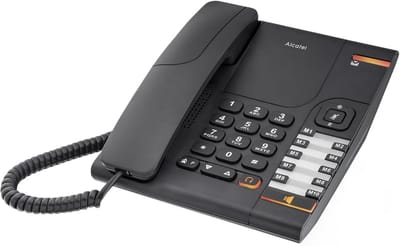 Draadloze DECT Huistelefoon met Groot Display - Zwart