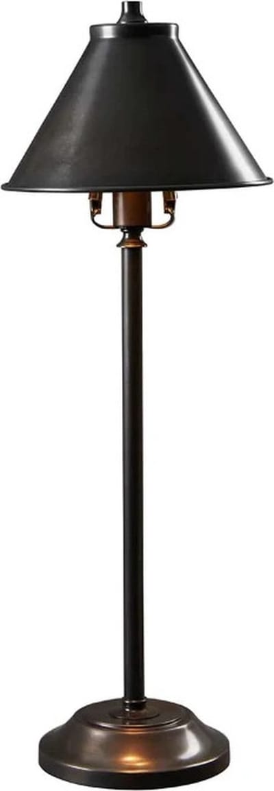 Bohemian Tafellamp - Steady Lighting - Metaal - Bohemian - E14 - L: 21cm - Voor Binnen - Woonkamer - Eetkamer - Brons