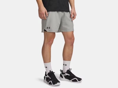 UNDER ARMOUR - ua vanish woven 6in shorts-gry - Training short heren - Grijs