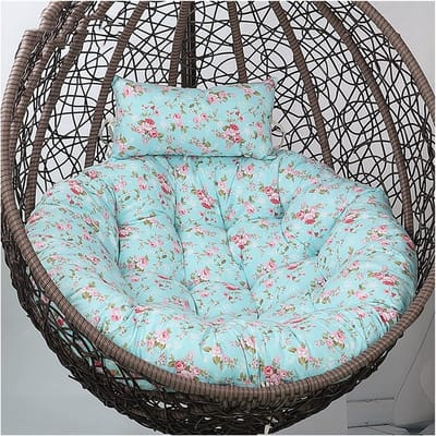 Hangstoel Kussen - Schommelstoel Zitkussen - Ontspannen in de tuin - 15 cm dikke vulling - 106 CM - M
